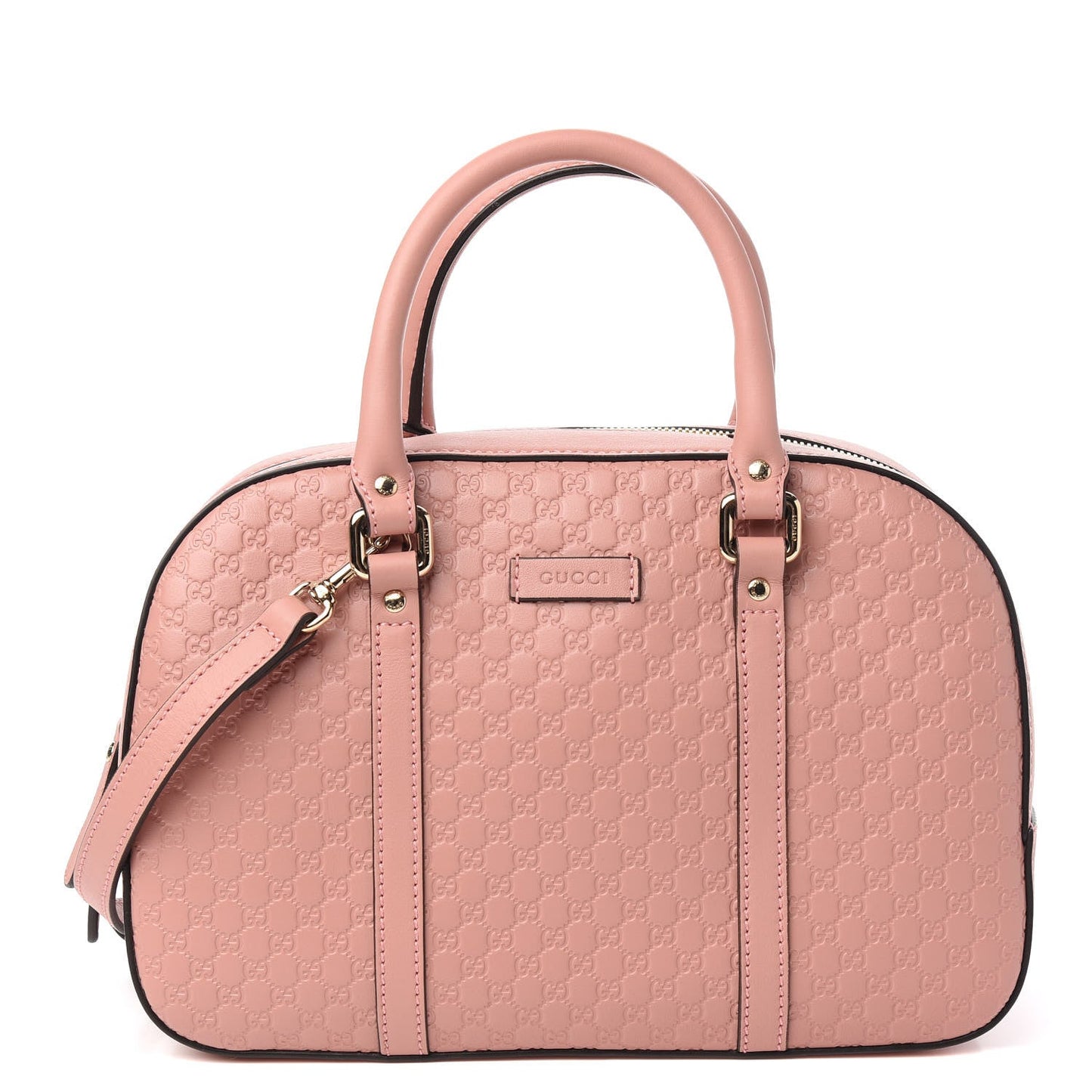 Gucci Microguccissima Crossbody Handbag in Soft Pink