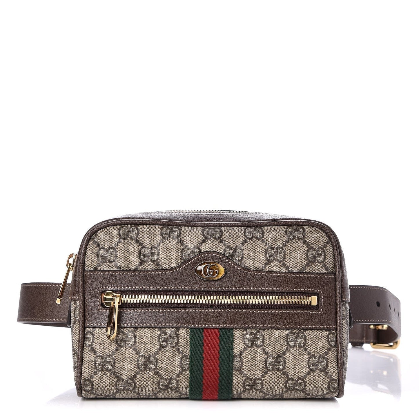 Gucci GG Supreme Monogram Web Ophidia Belt Bag