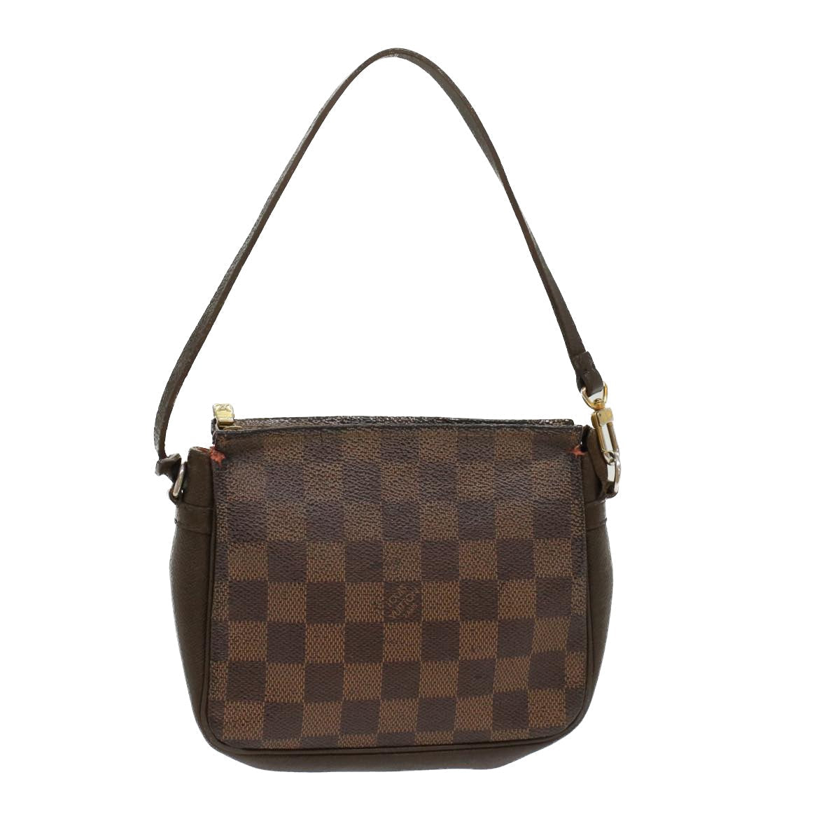LOUIS VUITTON Damier Ebene Trousse makeup Pouch N51982 LV bs6838