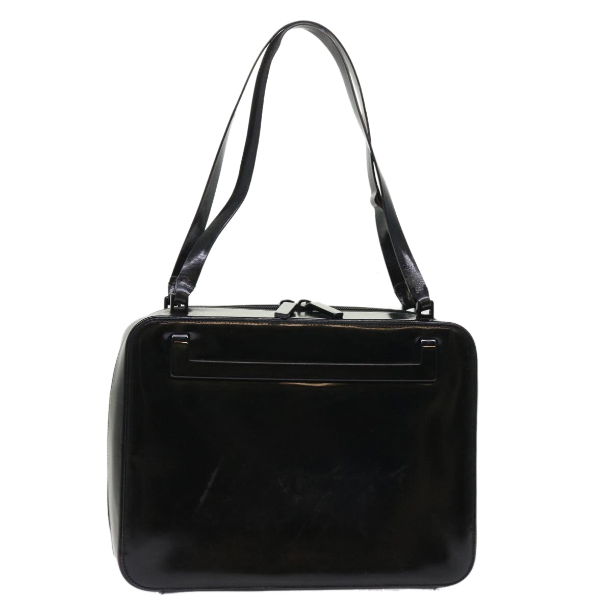 GUCCI Shoulder Bag Patent leather Black 0013091 3754 bs7235