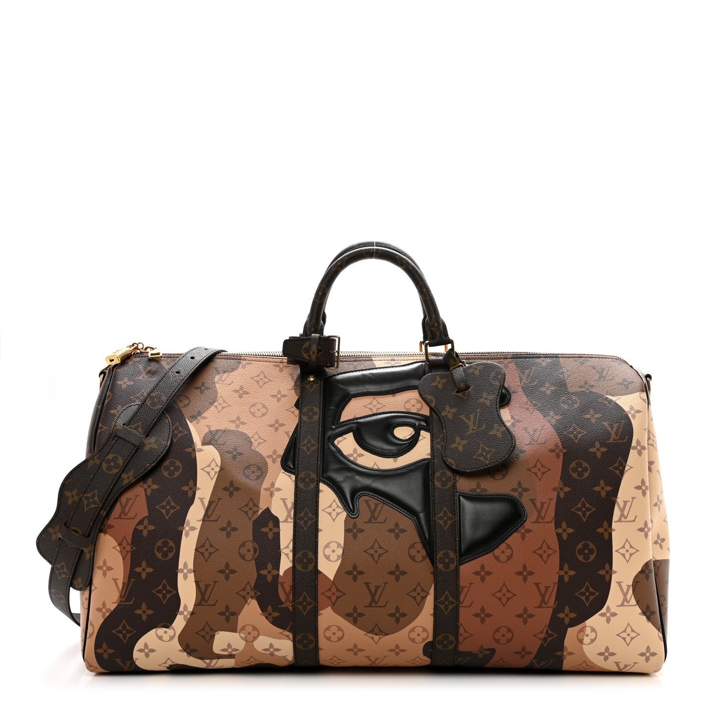 Louis Vuitton Monogram KidSuper Portrait Keepall Bandouliere 55