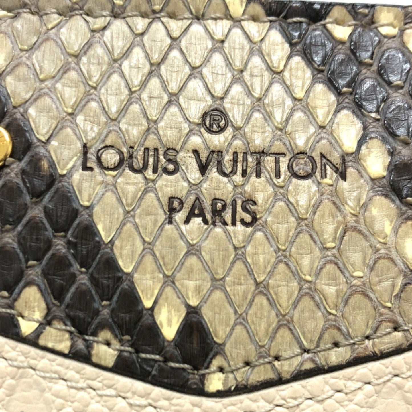 Louis Vuitton Leather Shoulder Bag