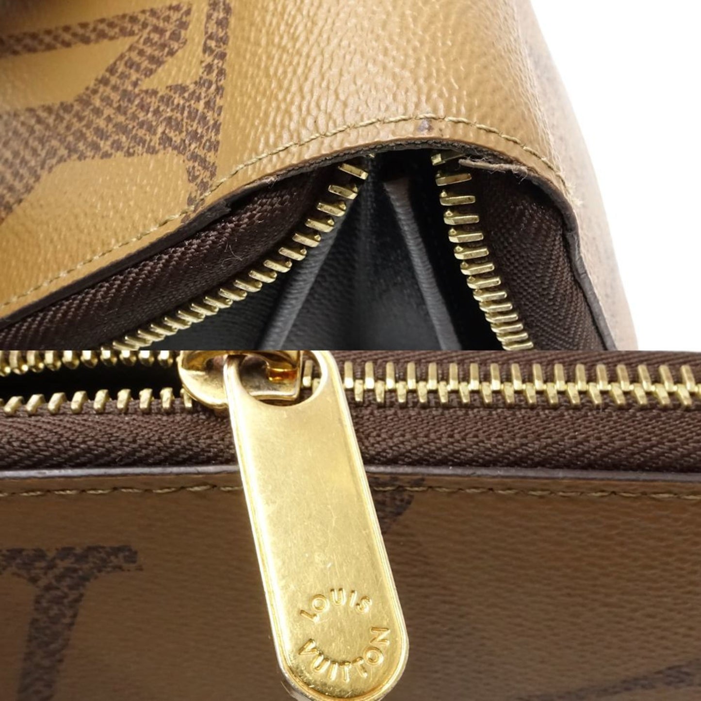 Louis Vuitton Canvas Long Wallet (Bi-Fold)