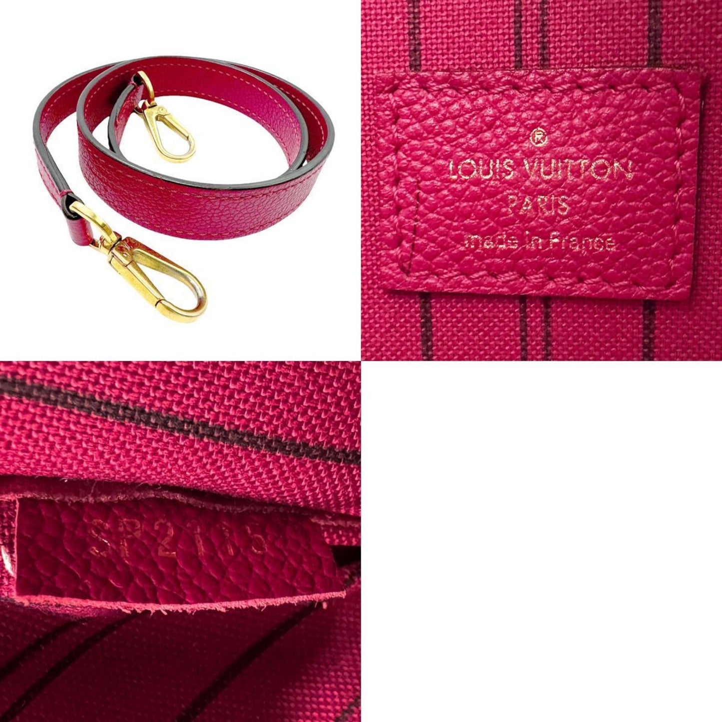 Louis Vuitton Monogram Empreinte Handbag Shoulder Bag