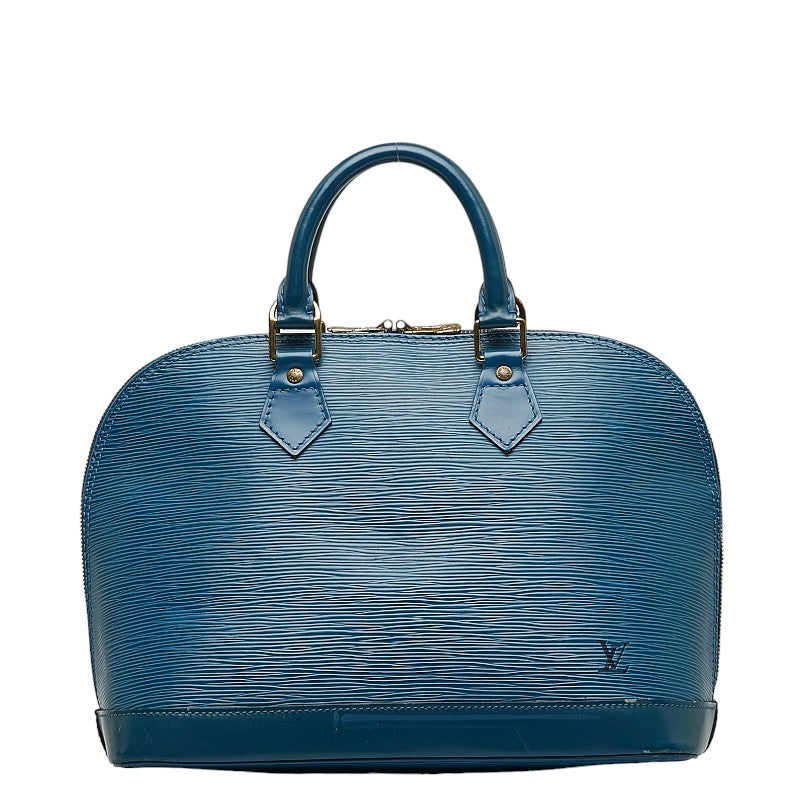 Louis Vuitton Epic Alma Handbag M52145 Trad Blue Leather Louis Vuitton