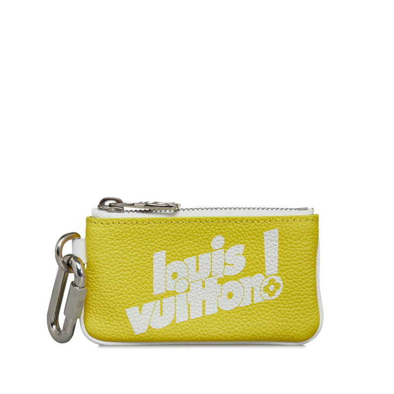 Louis Vuitton Ebridey LV Crane Coin Case M80845 Yellow Leather Louis Vuitton