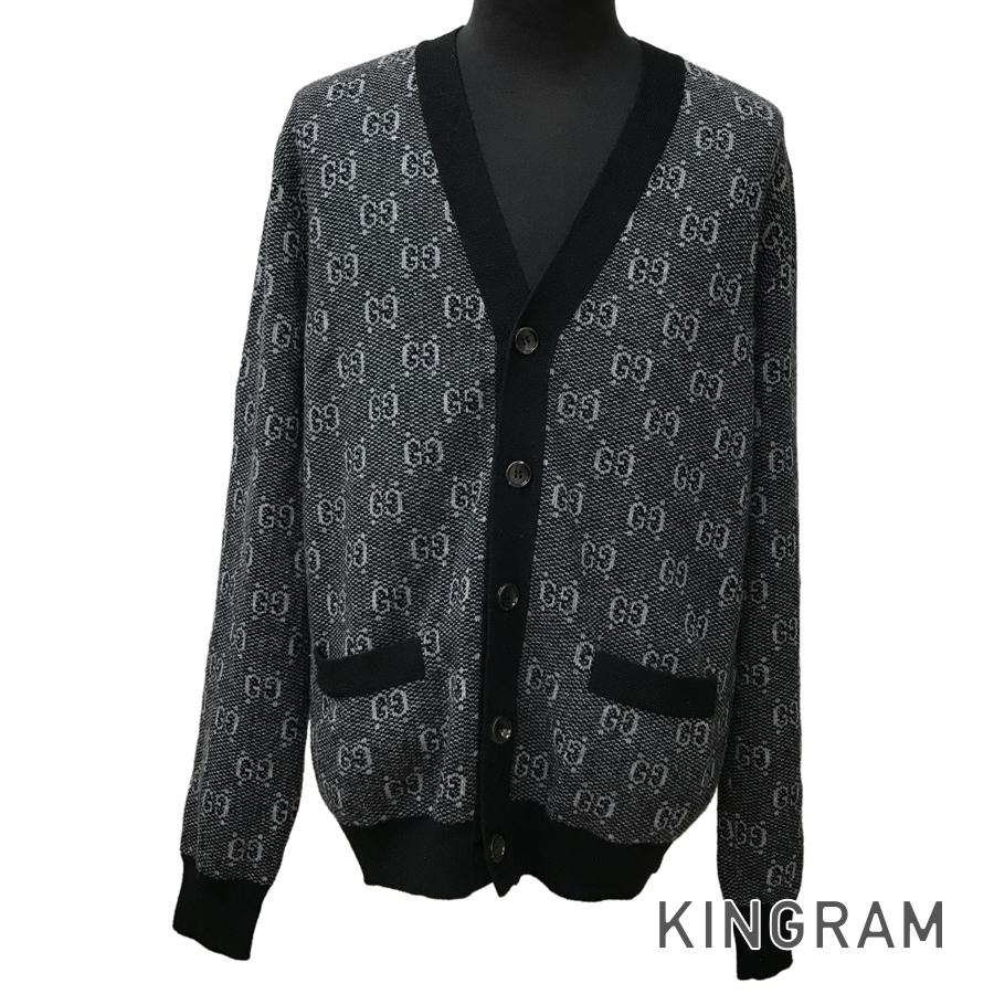 GUCCI GG wool 761550 Men's Cardigan