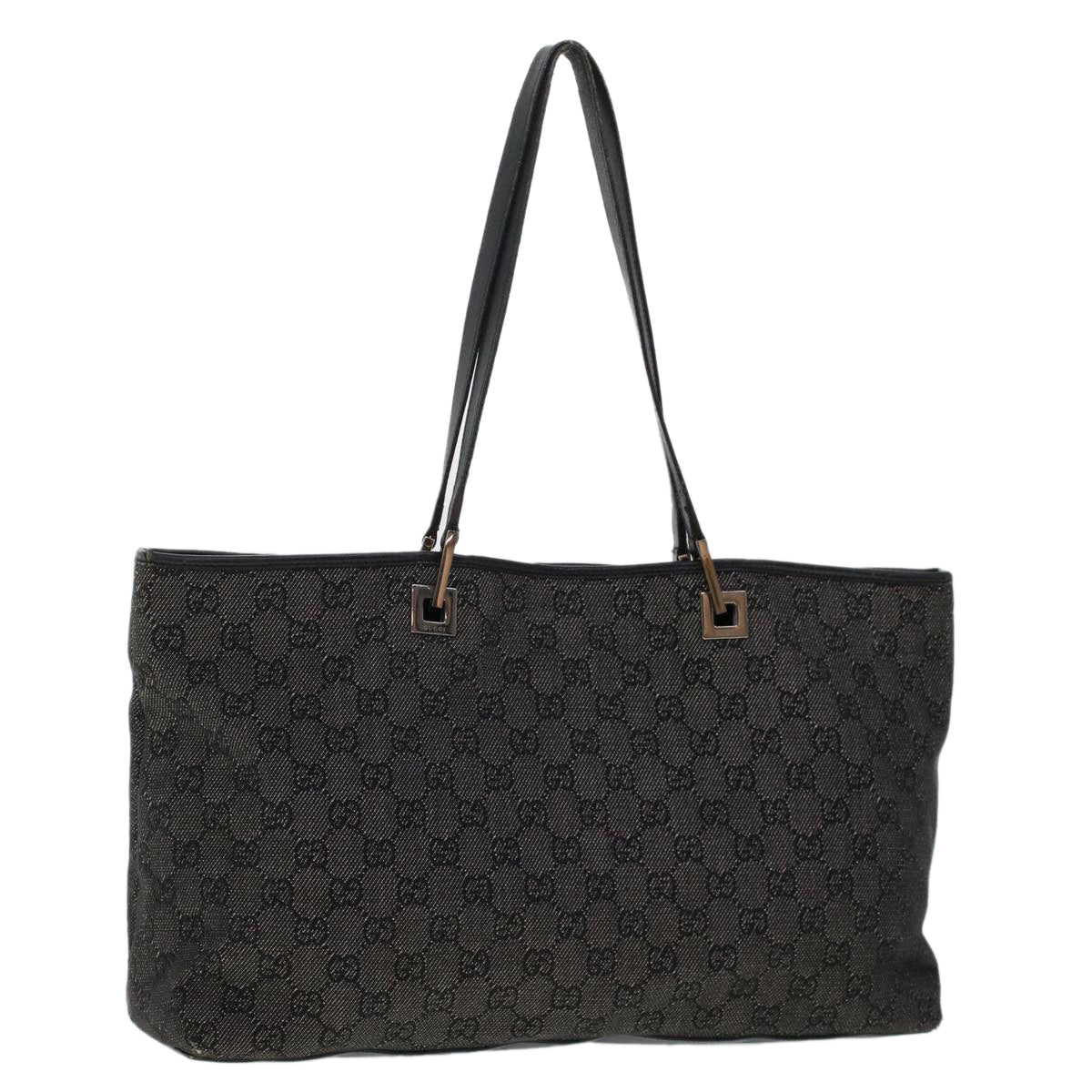 GUCCI GG Canvas Tote Bag Gray fm2501
