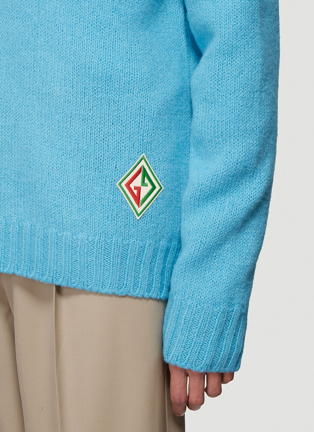 Gucci Men Logo Patch Sweater