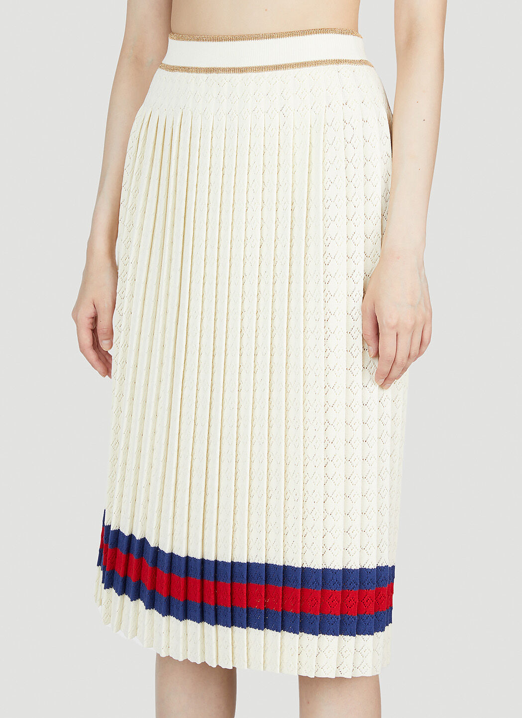 Gucci Women G Rhombus Knit Skirt