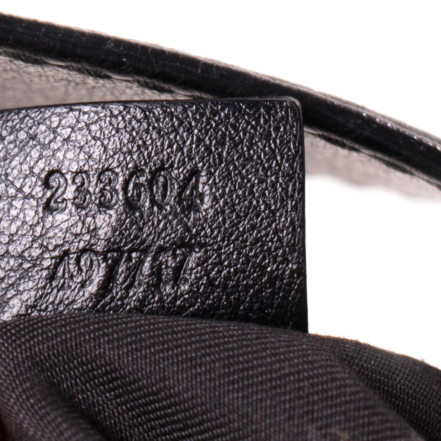 Gucci GG Black Canvas Hobo Bag