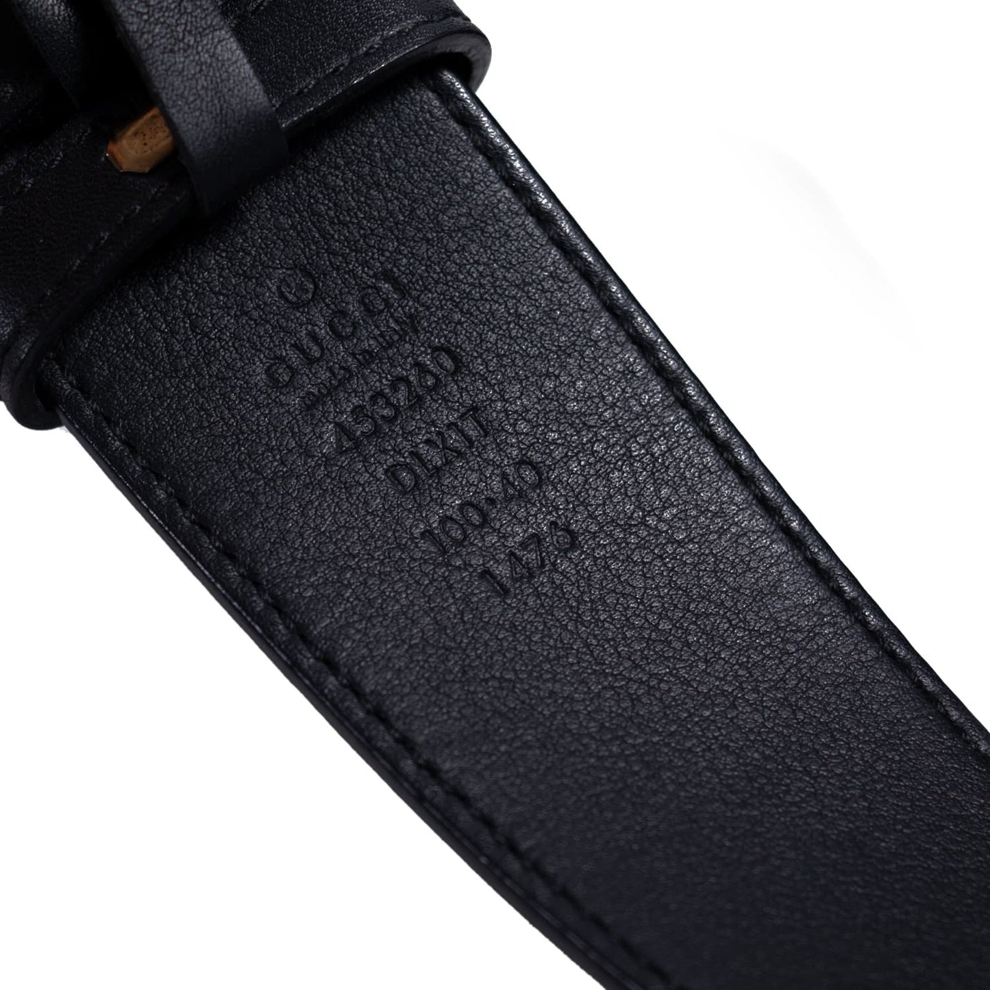 Gucci GG Marmont Pearl Leather Belt