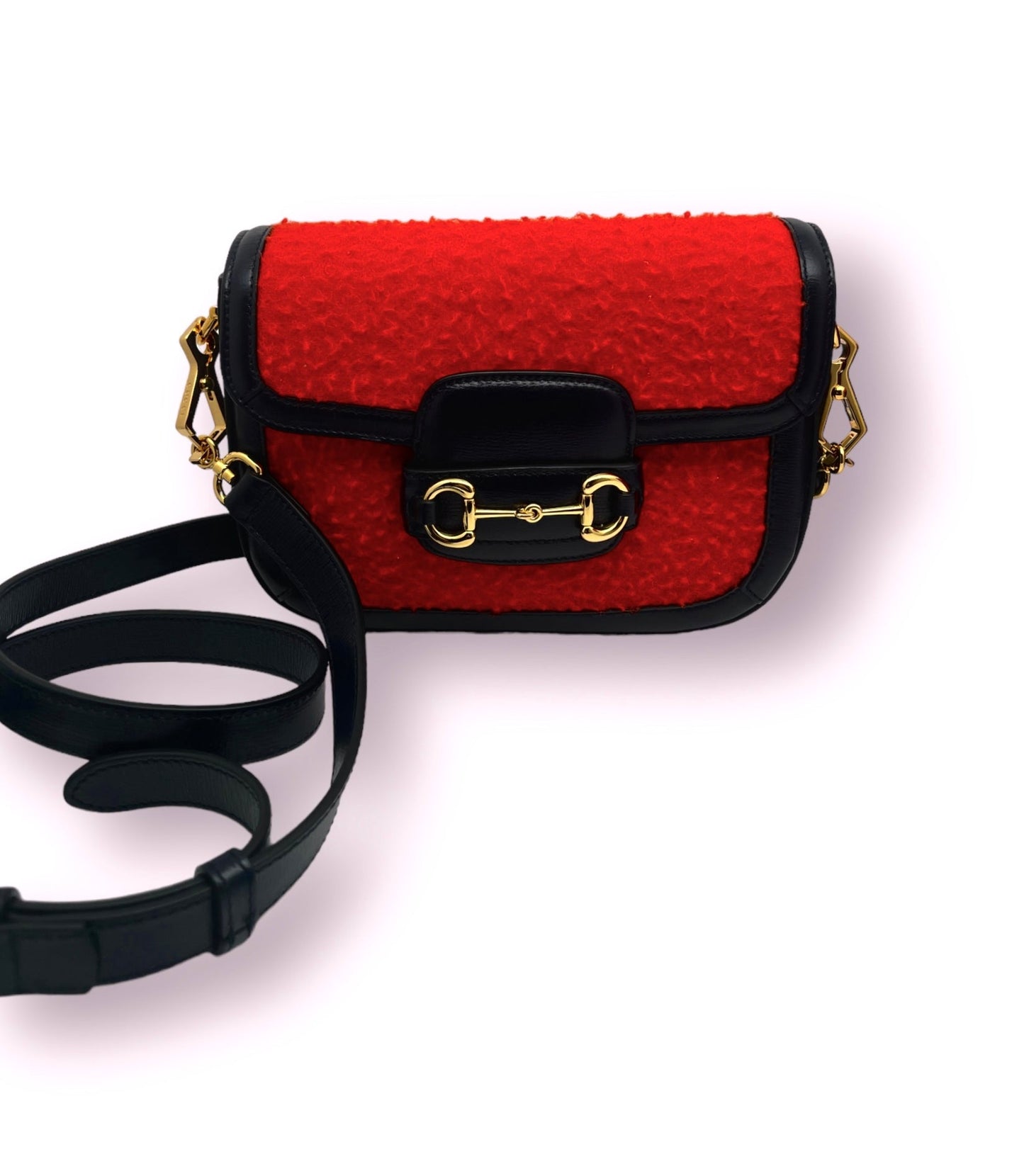 Gucci - Sac Horsebit Laine Cassy et cuir