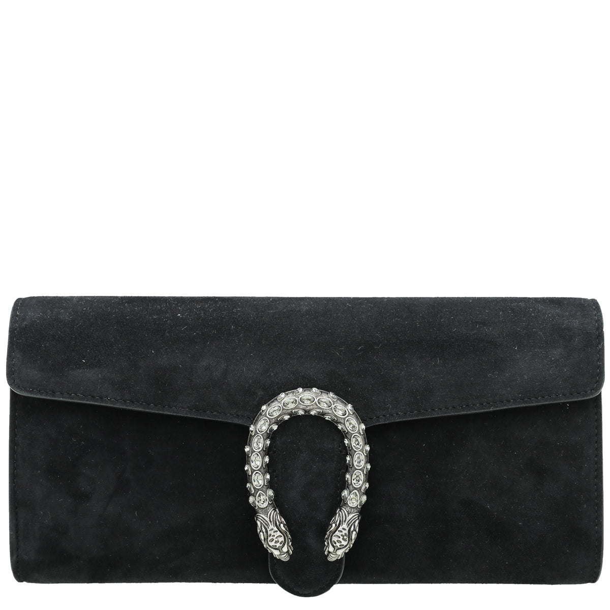 Gucci Black Velvet Dionysus Clutch