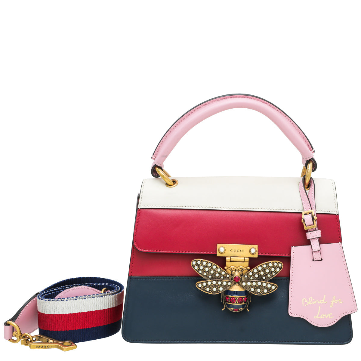 Gucci Multicolor Queen Margaret Top Handle Bag