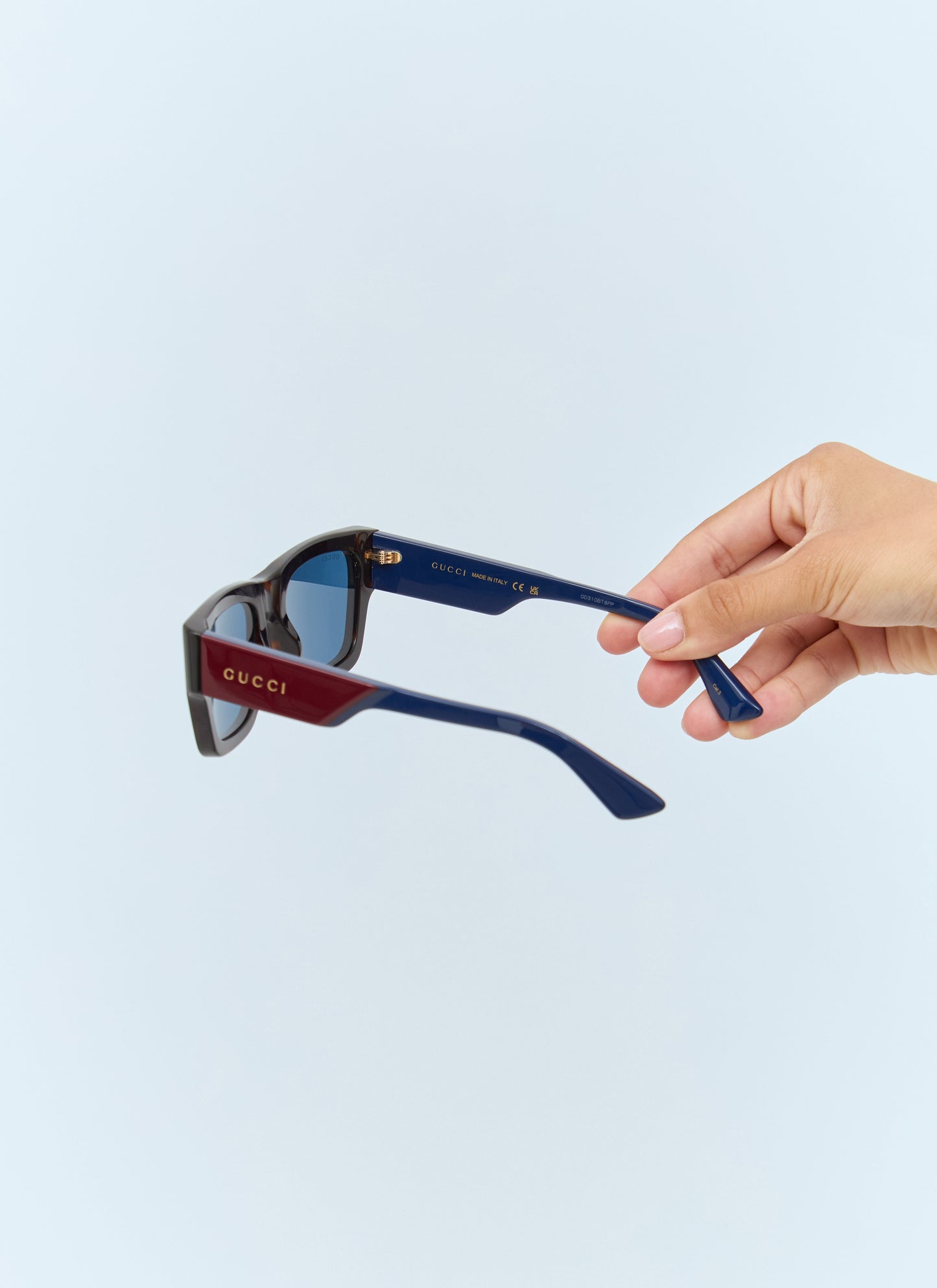 Gucci Women Rectangular Frame Sunglasses