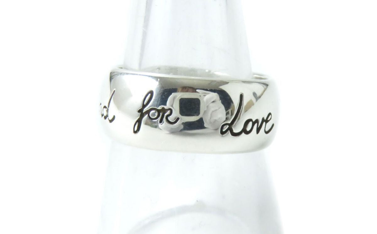 GUCCI Ring 455247-J8400-0701 Main�FAG925 Silver Blind for Love Women 19 Used