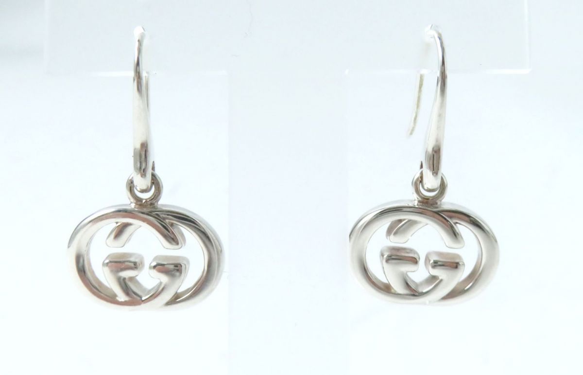 GUCCI Pierce Main�FAG925 Silver Women Used