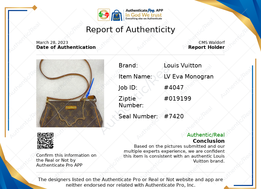 Handbag Luxury Designer By Louis Vuitton Size: Small