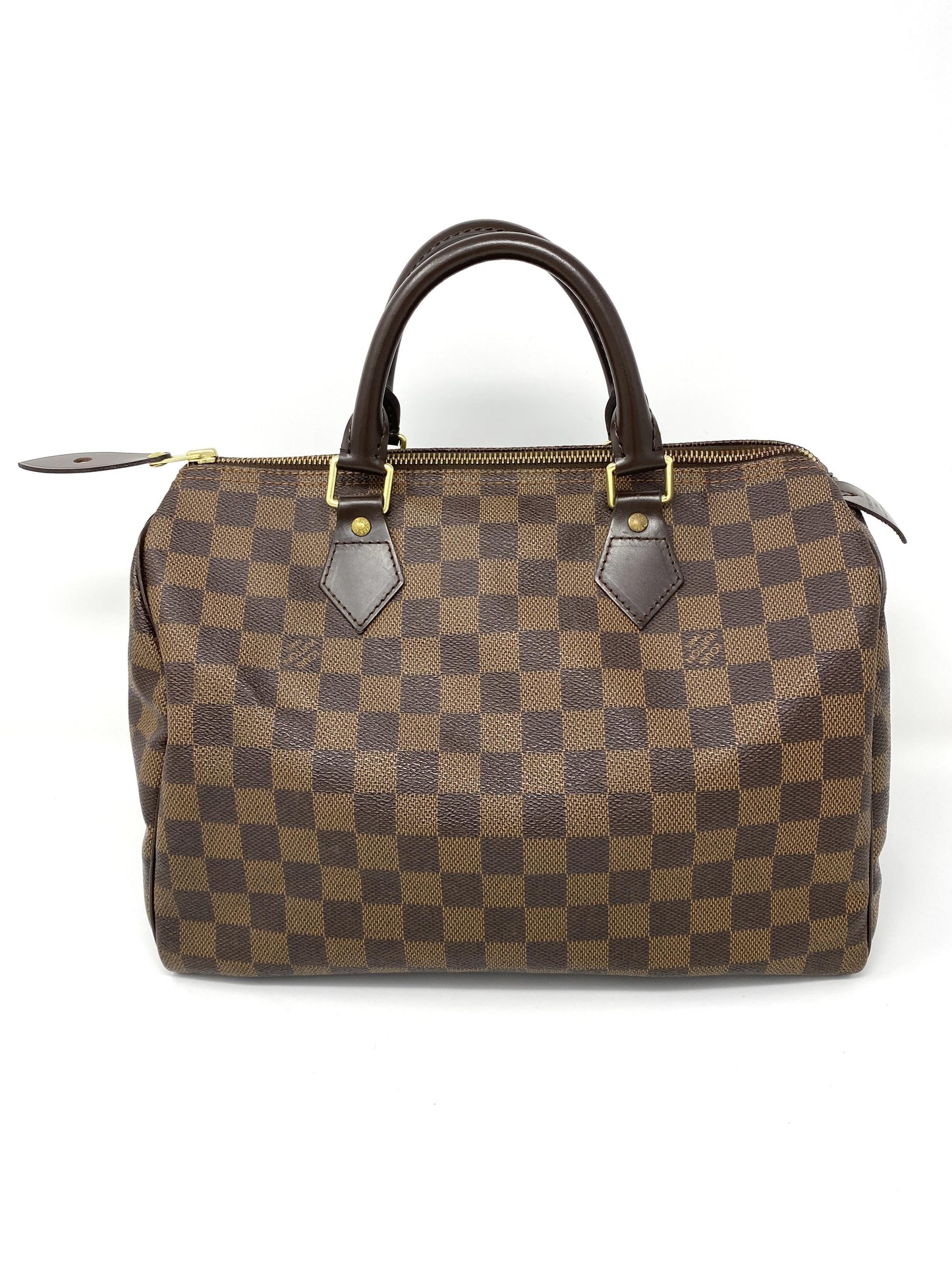 LOUIS VUITTON DAMIER EBENE CANVAS SPEEDY 30 BAG