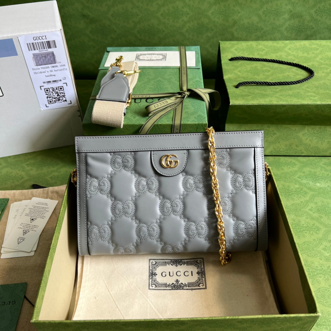 Gucci GG Matelasse Leather Shoulder Bag