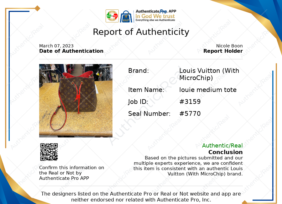 Handbag Luxury Designer By Louis Vuitton Size: Medium