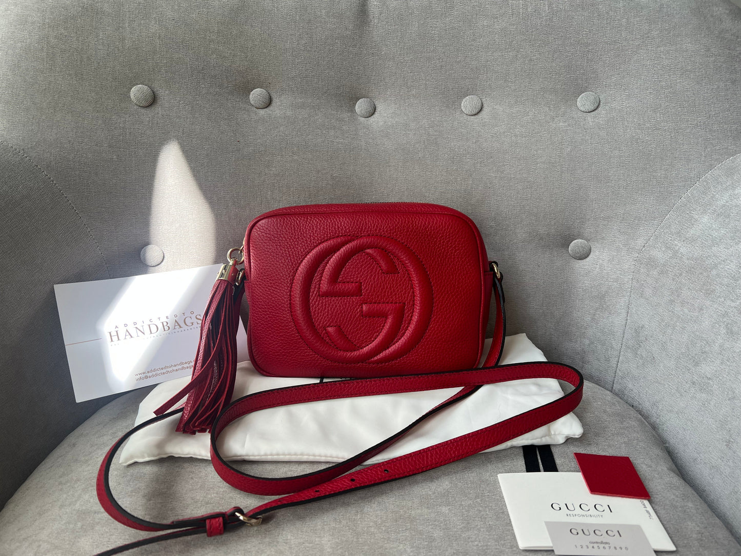 Gucci Red Soho Disco (RRP £1050)