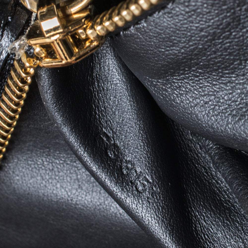 Louis Vuitton Black Cuir Indra Duffel Bag
