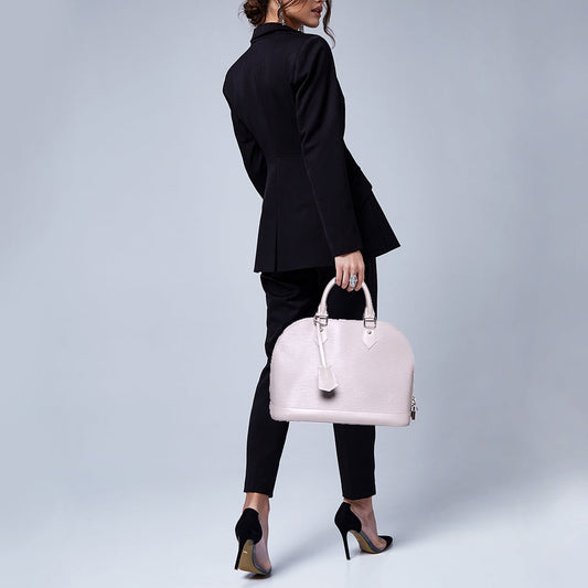 Louis Vuitton Gres Epi Leather Alma PM Bag