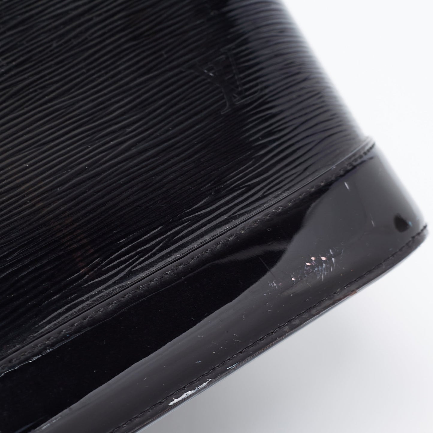 Louis Vuitton Black Electric Epi Leather Alma GM Bag