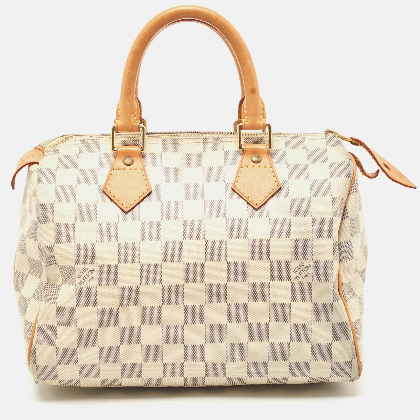 LOUIS VUITTON Damier Azur Canvas Speedy 25 Bag