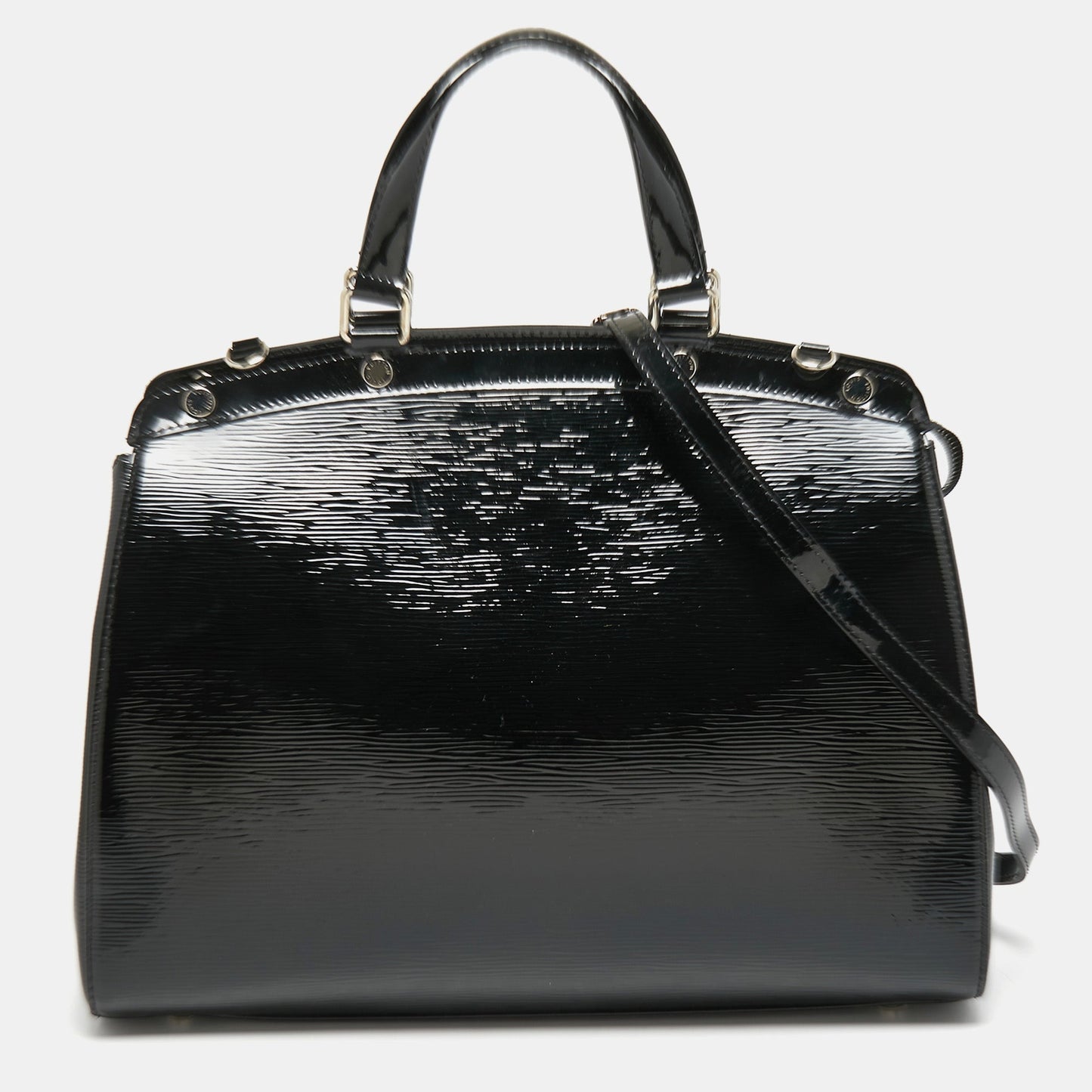 LOUIS VUITTON Black Electric Epi Leather Brea GM Bag