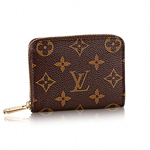 LOUIS VUITTON Coin case M60067 Monogram canvas Monogram canvas Brown Monogram Zip around purse