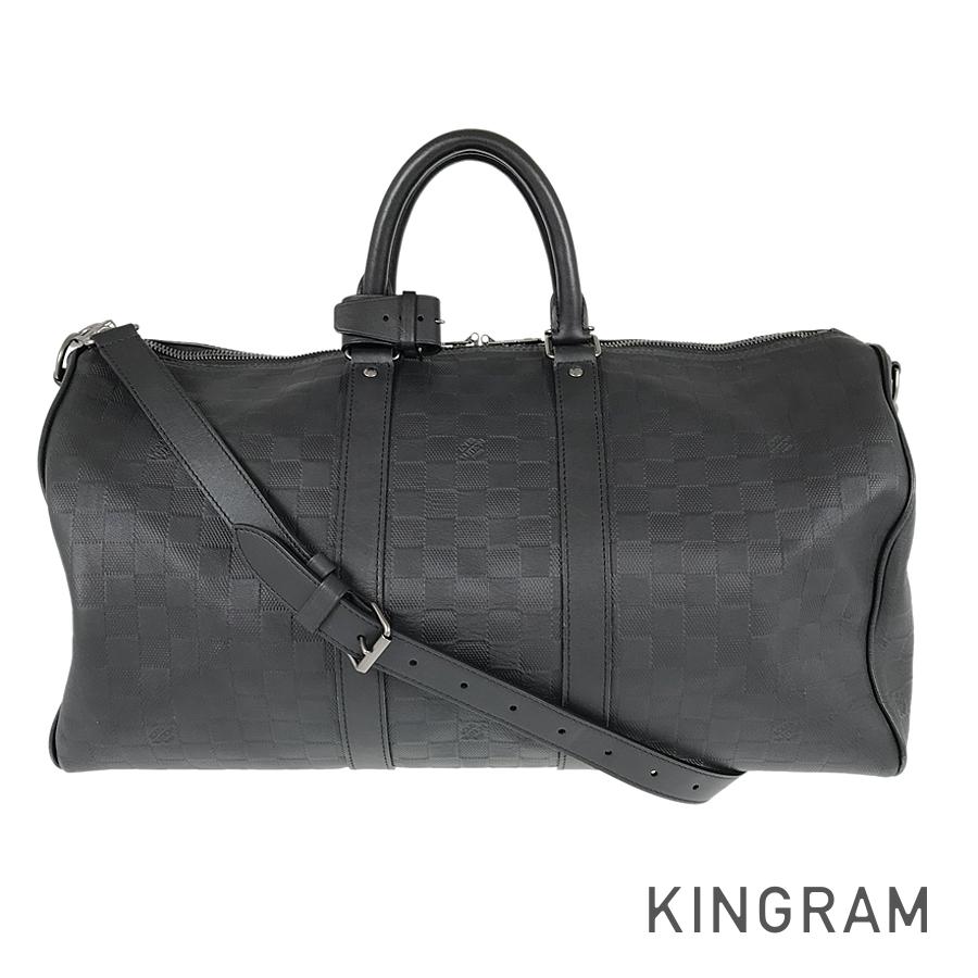 LOUIS VUITTON Damier Amphini Keepall Bandouliere 45 N41145 Boston bag