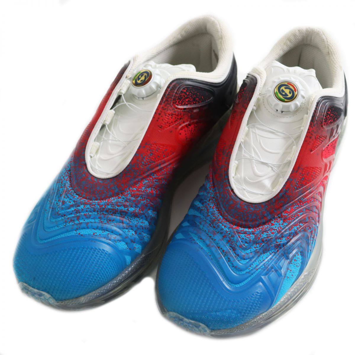 GUCCI sneakers Blurred multicolor mens 9.5 Used