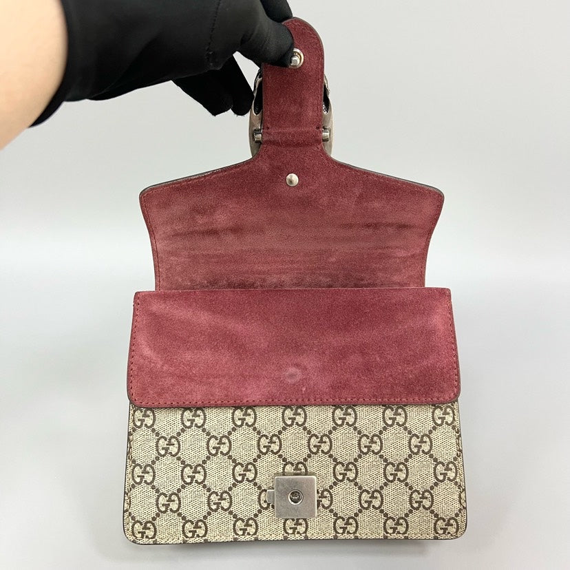 Gucci Dionysus Floral GG Supreme Small Shoulder Bag