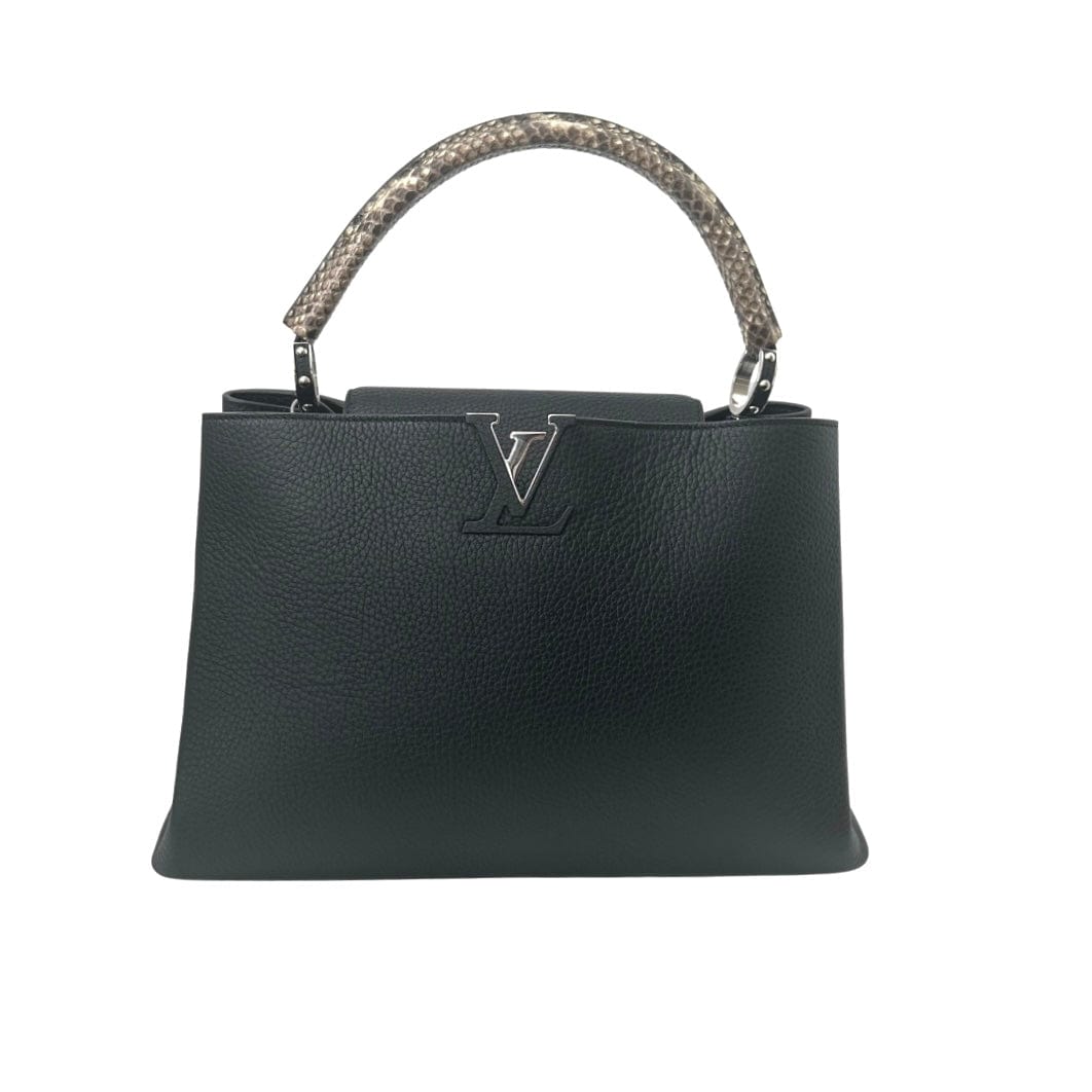 Louis Vuitton Ayers Trimmed Taurillon Capucines GM