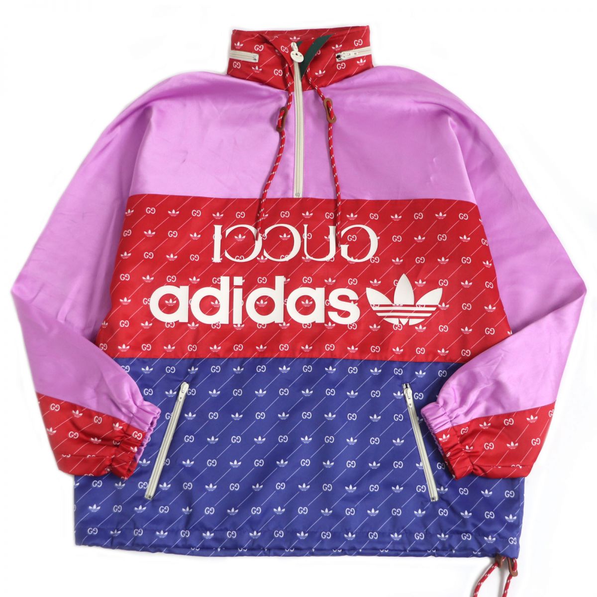 GUCCI Hoodie acetate multicolor Gucci x Adidas collaboration 46
