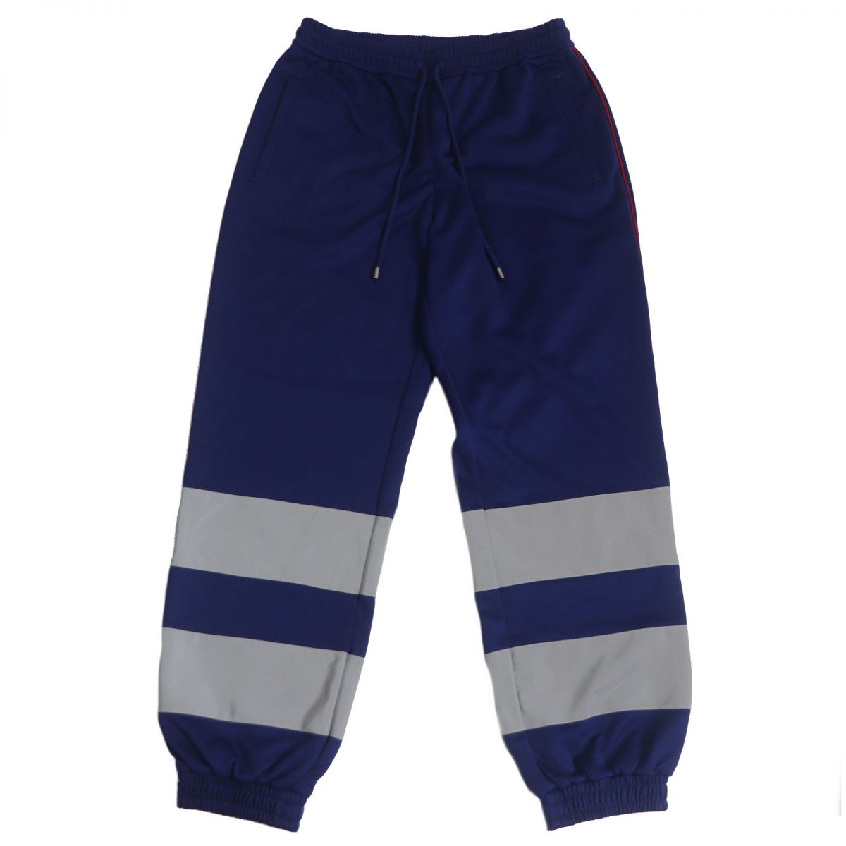 GUCCI Pants Main: 55% polyester, Main: 45% cotton, Part: 80% nylon, Part: 20% polyurethane, Part: 100% polyester blue mens M Used