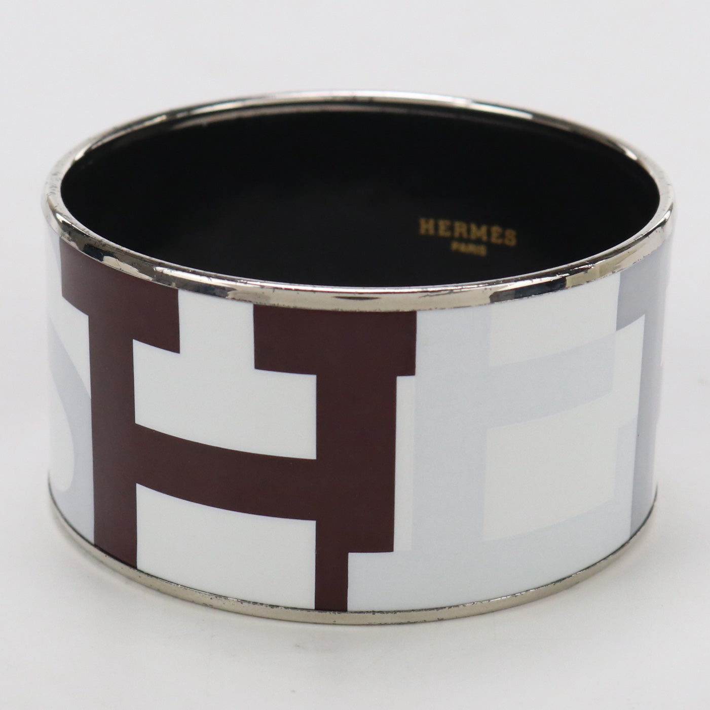 HERMES Bangle Emile TGM Bracelet Stainless Steel Multicolor Women