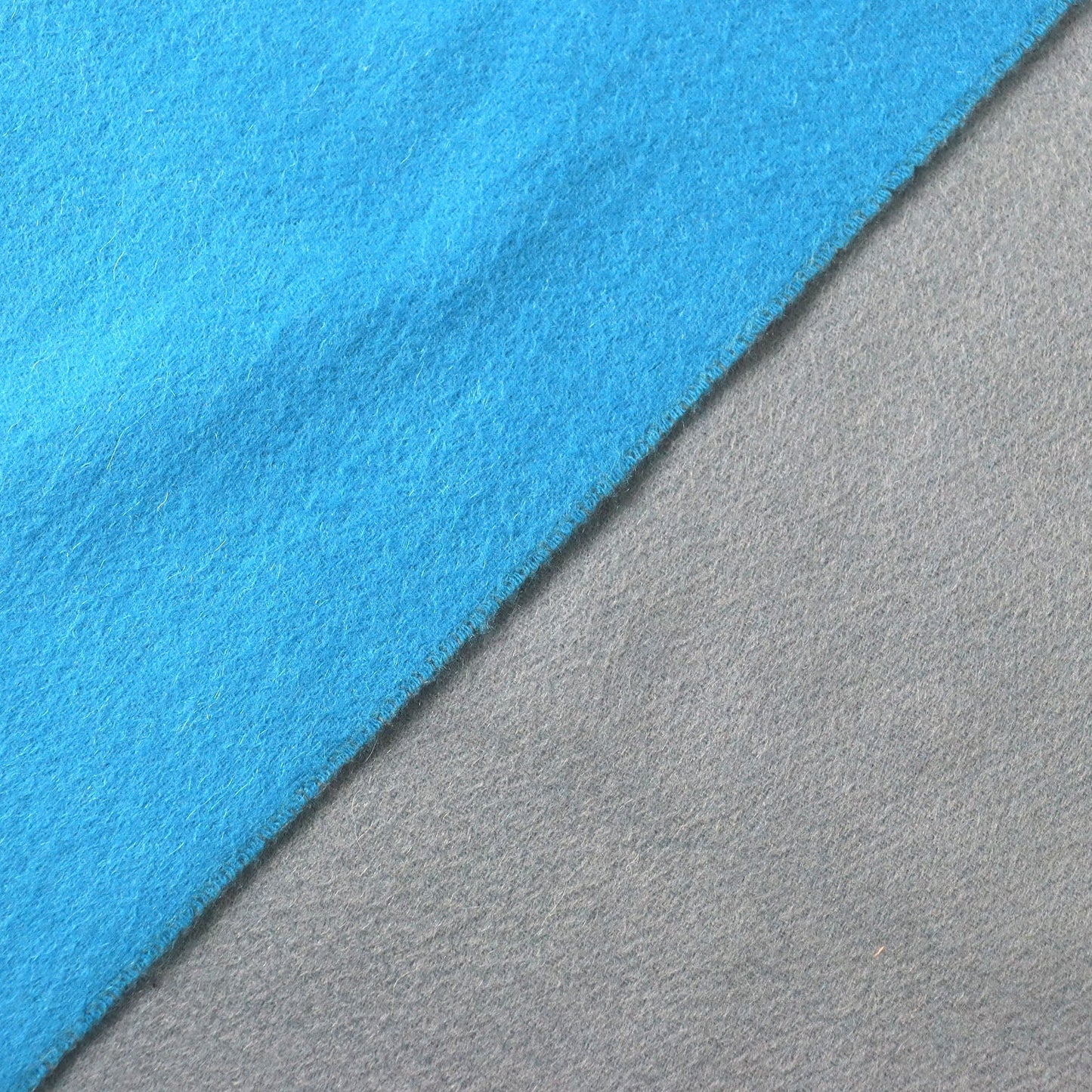 HERMES shawl Main: 100% cashmere Blue type Women Used