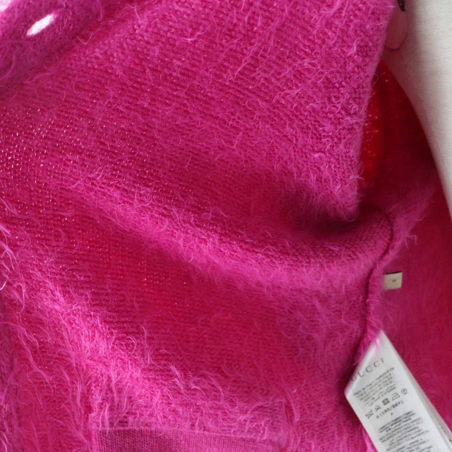 GUCCI cardigan 697578 Nylon pink S
