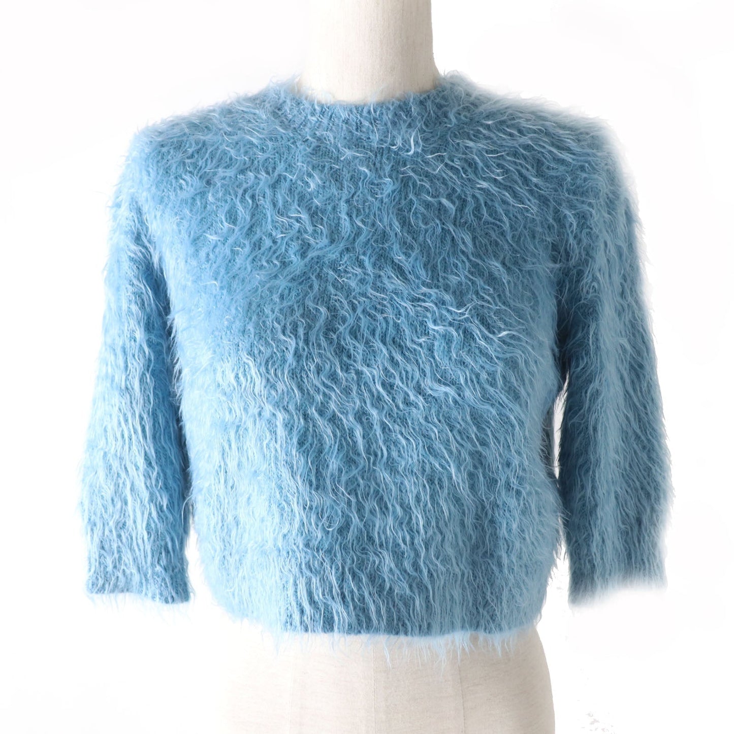 GUCCI knit 695655 Nylon blue XS