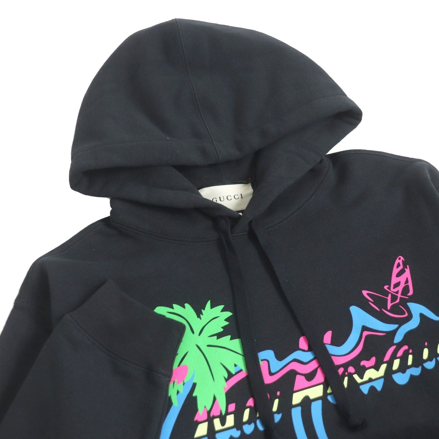 GUCCI Hoodie 626989 cotton black S
