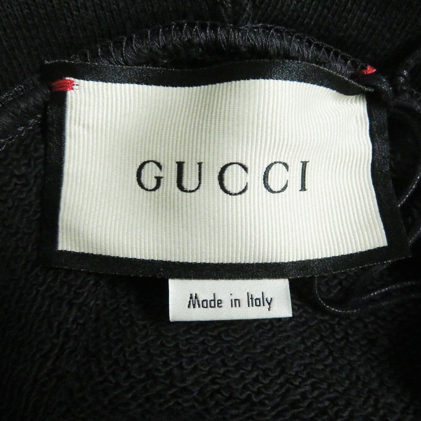 GUCCI Hoodie 626989 cotton black S
