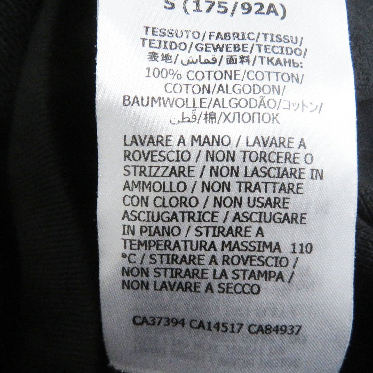 GUCCI Hoodie 626989 cotton black S