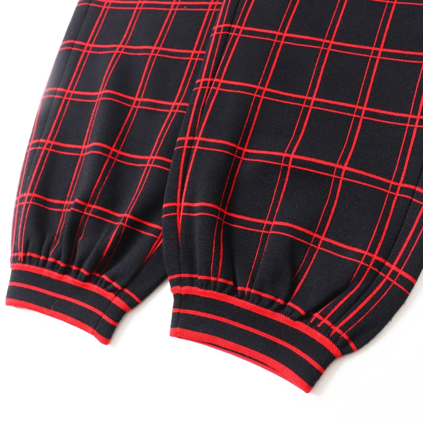 GUCCI Pants 579806 wool Black x red M
