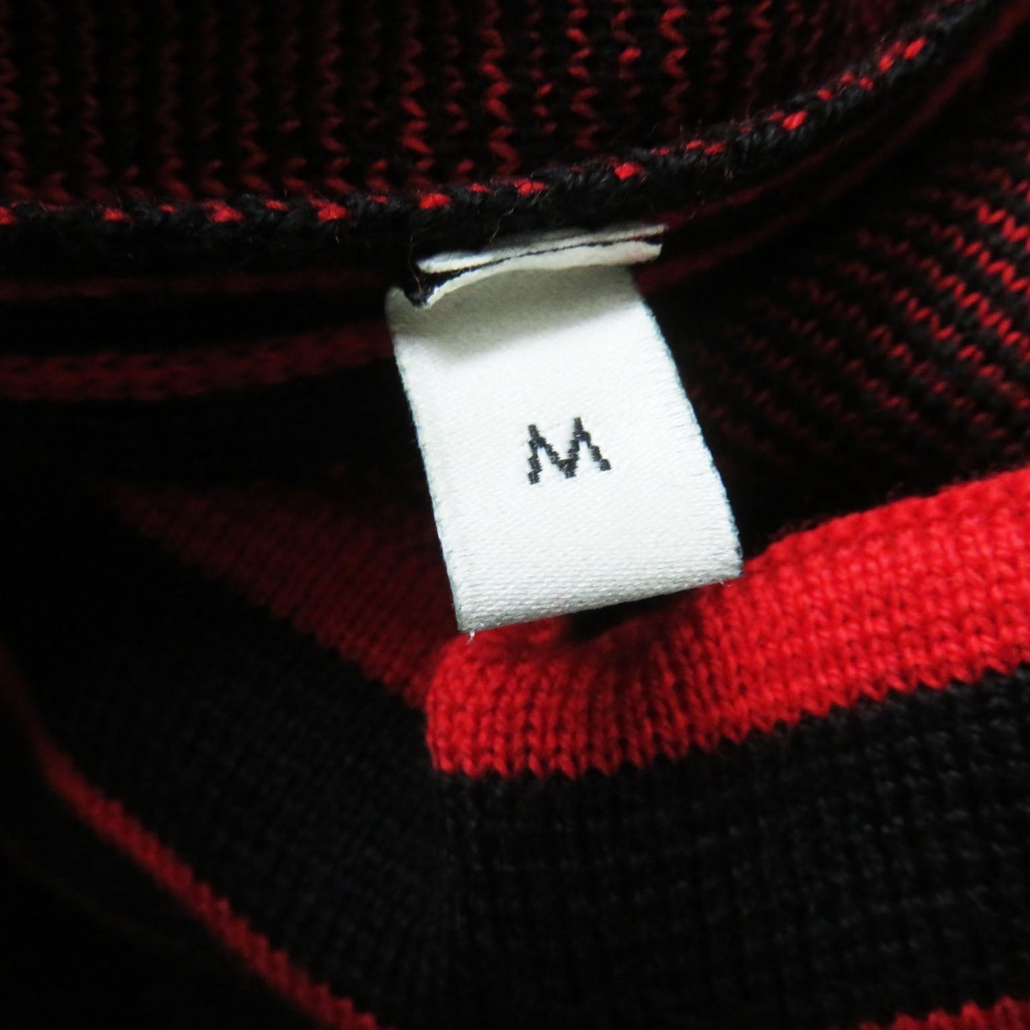 GUCCI Pants 579806 wool Black x red M