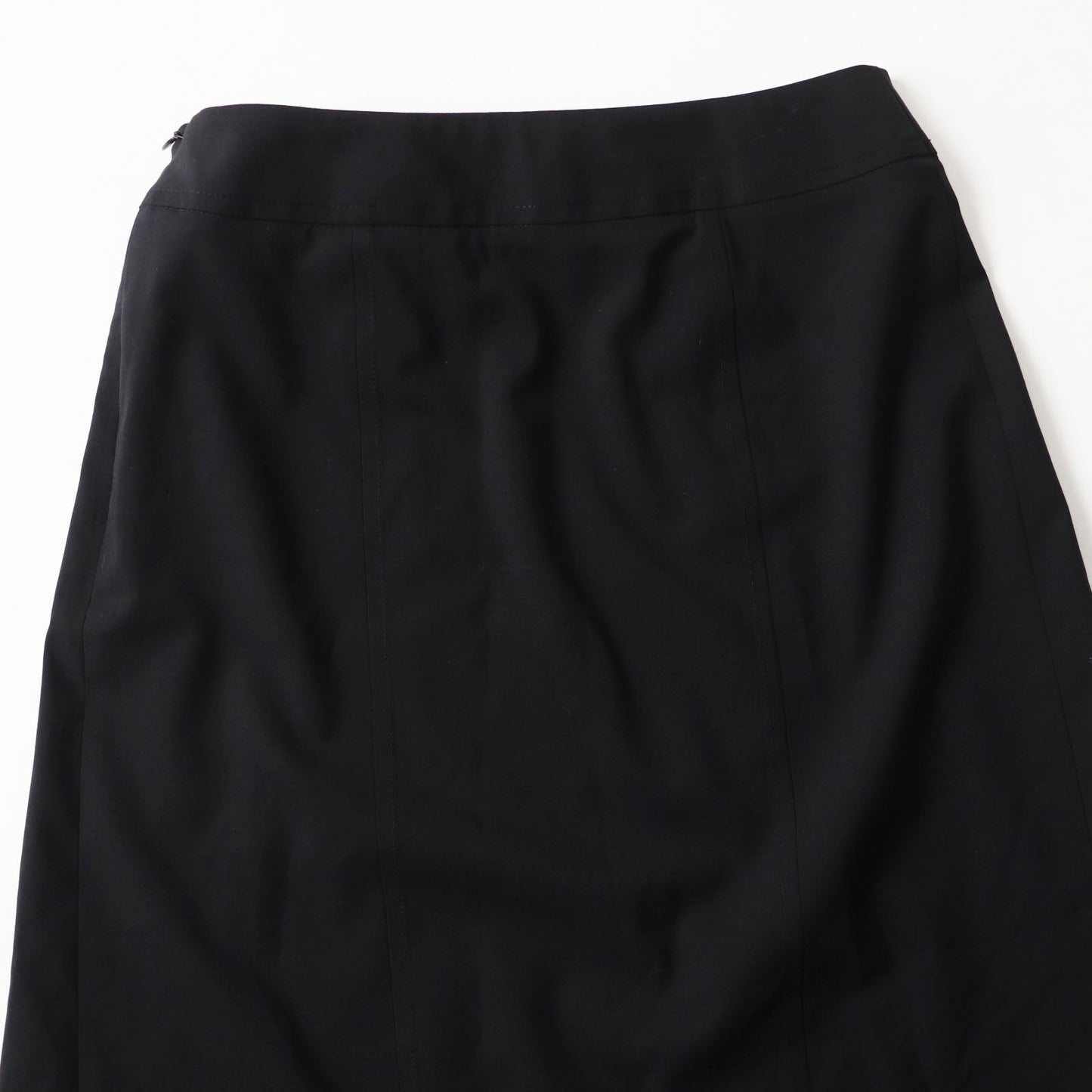 HERMES Tight Skirt wool black 34