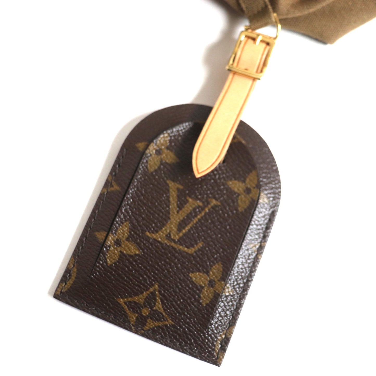 LOUIS VUITTON Backpack M40277 Monogram canvas x fleece/sheepskin Orange Monogram 2014 Celebrating Monogram Sac a do Bosphore mens Used